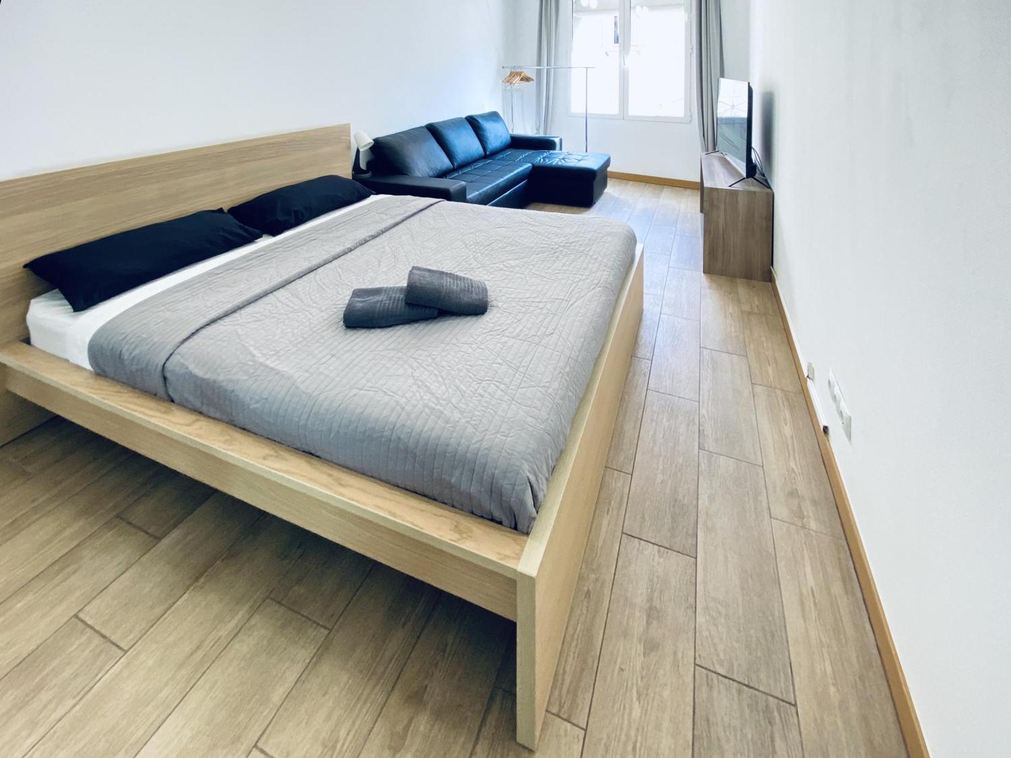 バルセロナApl Sants Lofts Bcn Fira Camp Nouアパートメント エクステリア 写真